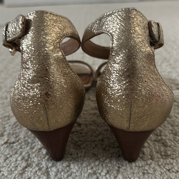 euc tory burch savannah wedge sandal - Picture 9 of 12